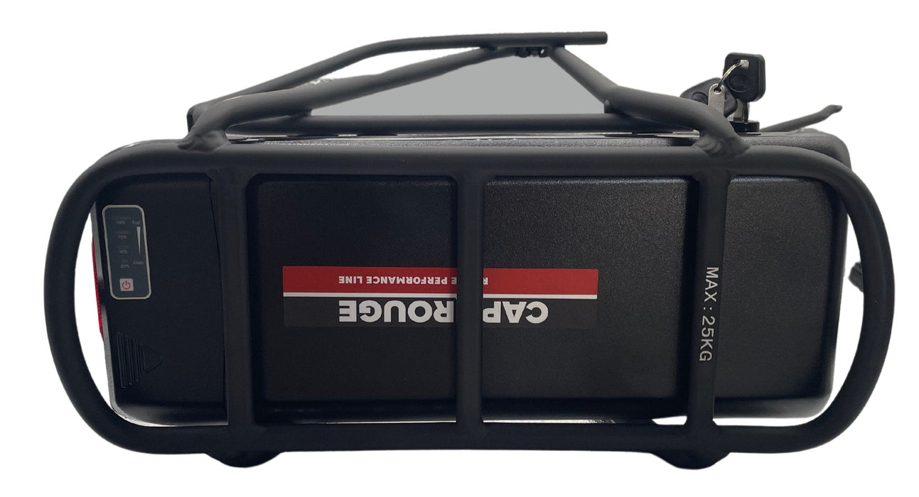 36V 14Ah / 504Wh Rear Rack Samsung eBike Battery With Rack CPSSE36-14-WR - Cap Rouge