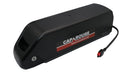 36V 20Ah / 720Wh Downtube Samsung eBike Battery CPPOLC36 - 20 - Cap Rouge