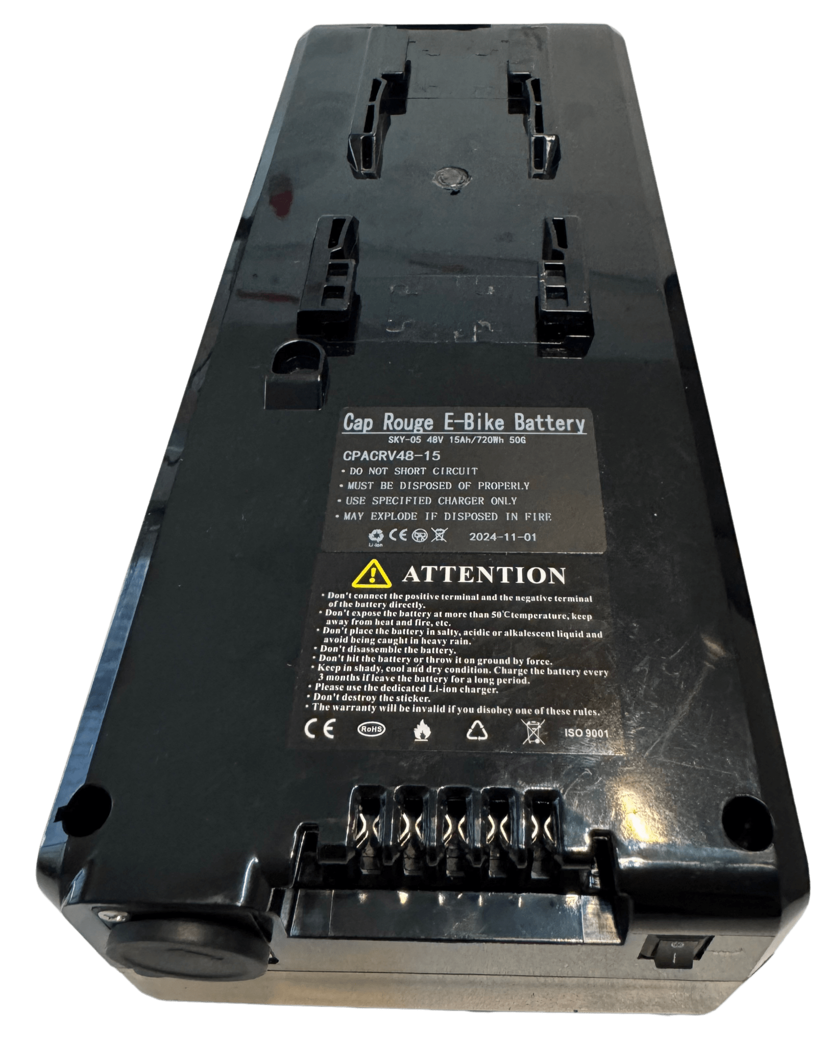 48V 15Ah 720Wh Ampd Bros Dirodi eBike Battery CPACRV48-15