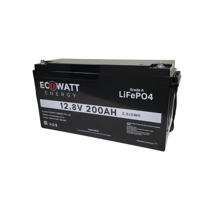 EcoStore 200Ah 12.8V LiFePO4 Battery