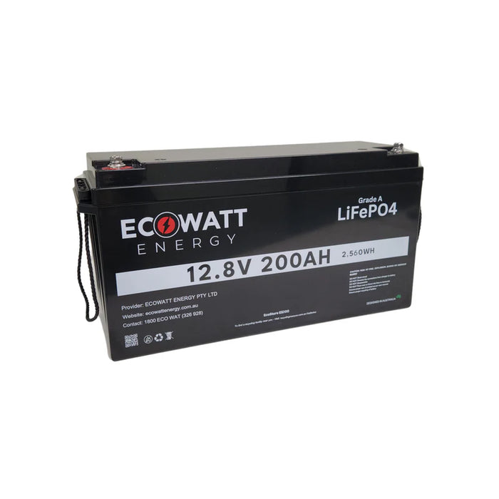 EcoStore 200Ah 12.8V LiFePO4 Battery