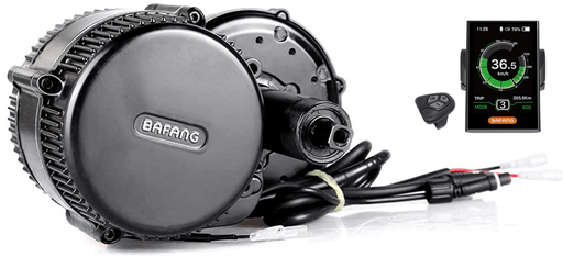 Bafang 48V 750W BBS02B Bafang Mid Drive eBike Conversion Kit 68 - 73mm - Cap Rouge