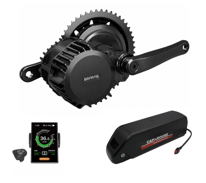 Bafang 52V 1000W BBSHD Bafang Mid Drive eBike Conversion Kit 68-73mm With Samsung Battery