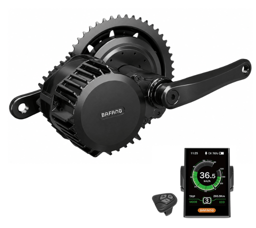 Bafang 52V 1000W BBSHD Mid Drive eBike Conversion Kit - Cap Rouge