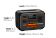 BLUETTI AC2P Solar Portable Power Station | 300W 230.4Wh - Cap Rouge