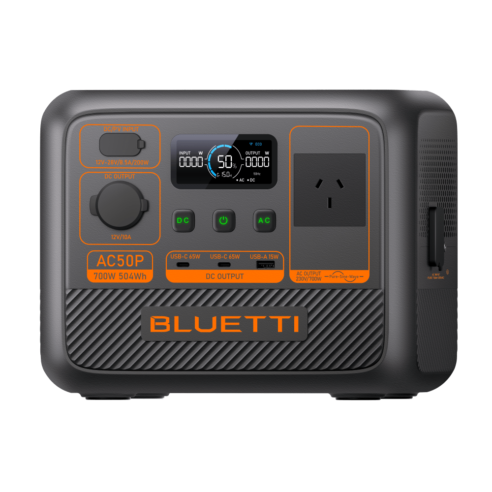 BLUETTI AC50P Portable Power Station | 700W 504Wh - Cap Rouge