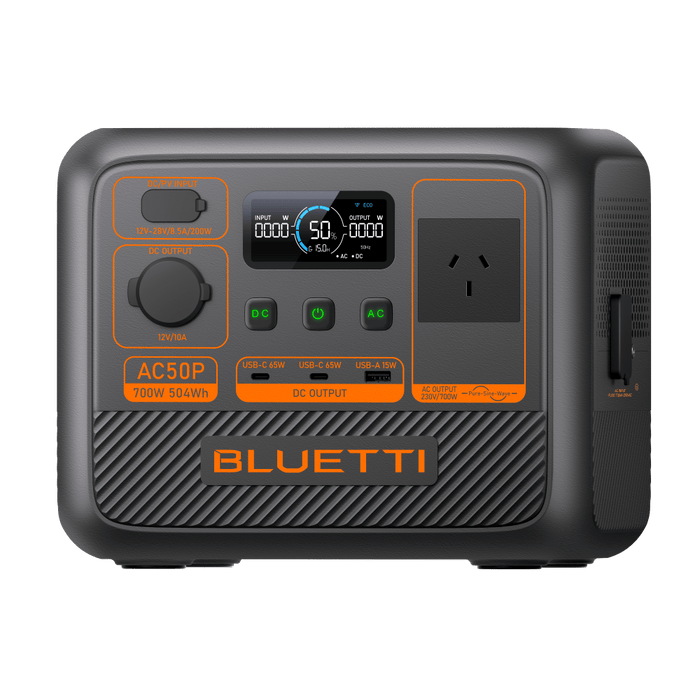 BLUETTI AC50P Portable Power Station | 700W 504Wh - Cap Rouge