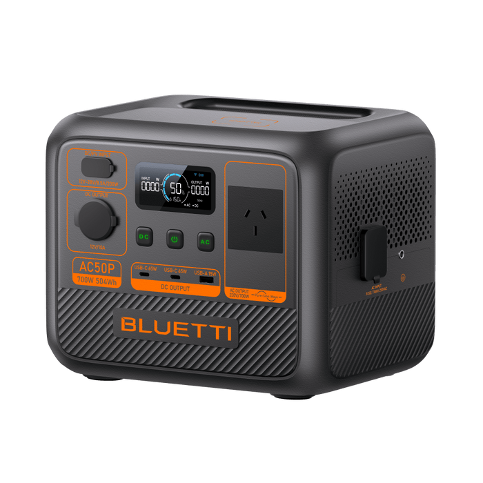 BLUETTI AC50P Portable Power Station | 700W 504Wh - Cap Rouge