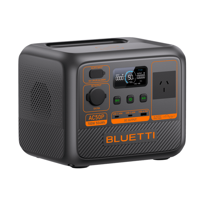 BLUETTI AC50P Portable Power Station | 700W 504Wh - Cap Rouge
