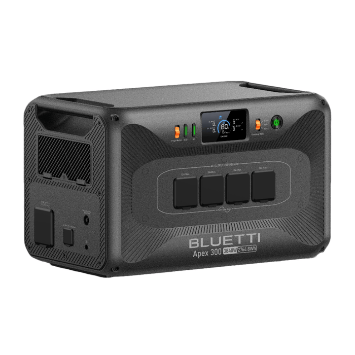 Bluetti Apex 300 Versatile Power Station | 3,840W 2764.8Wh - Cap Rouge
