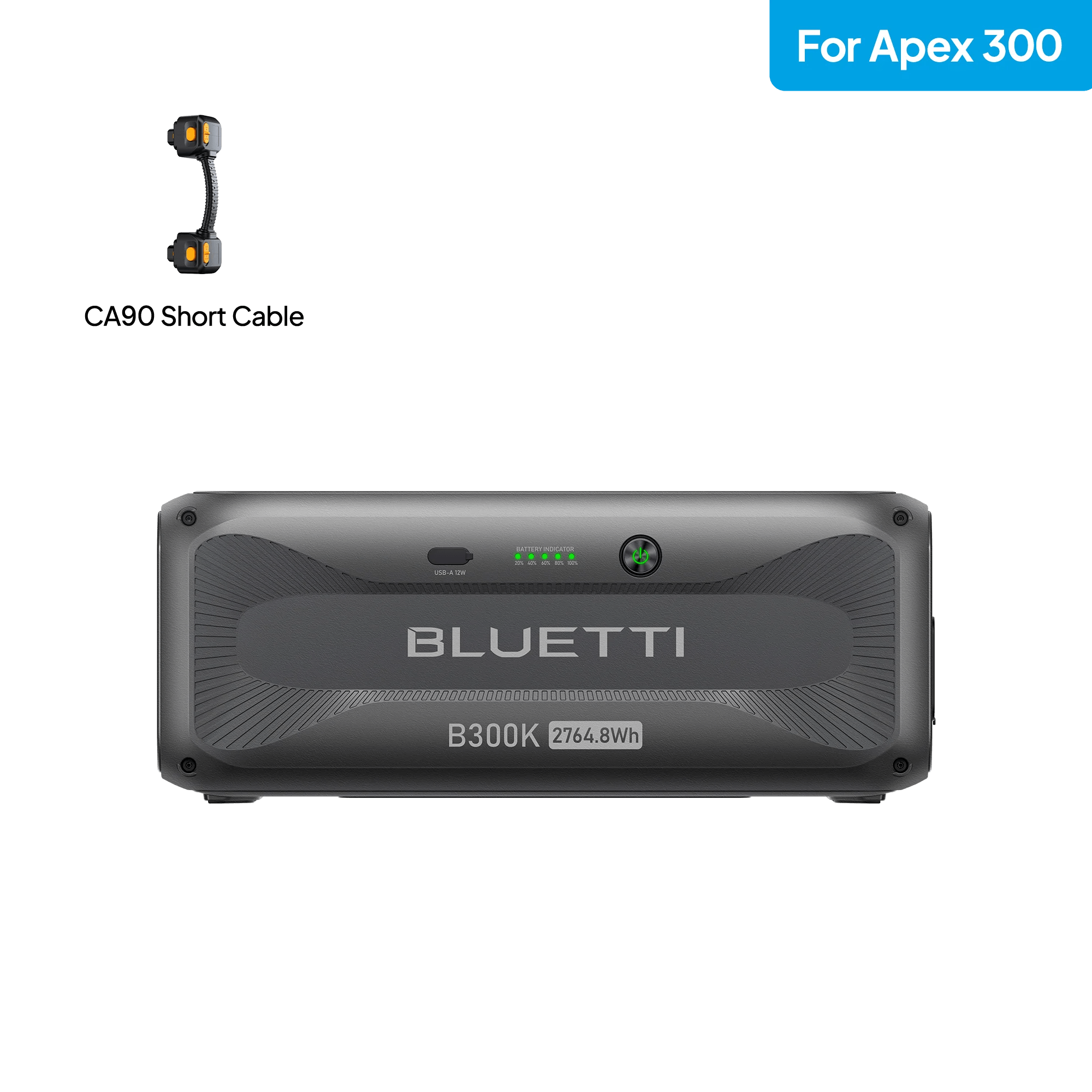 BLUETTI B300K Expansion Battery | 2,764.8Wh - Cap Rouge