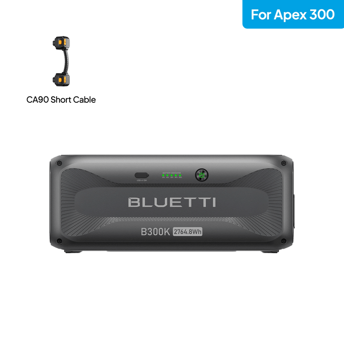 BLUETTI B300K Expansion Battery | 2,764.8Wh - Cap Rouge