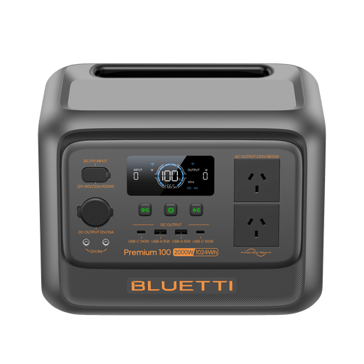 BLUETTI Premium Elite 100 V2 Portable Power Station | 2,000W 1,024Wh - Cap Rouge
