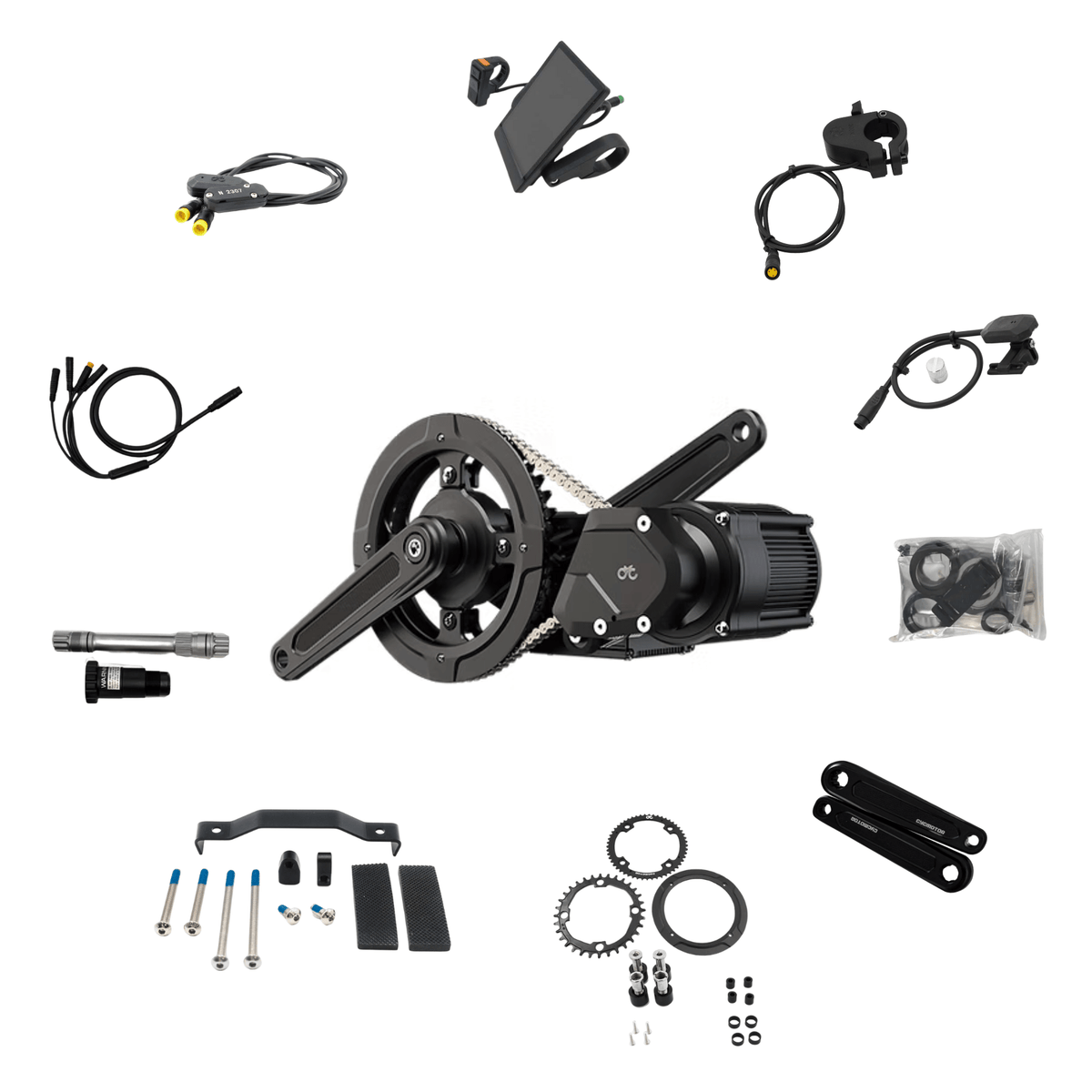 CYC X1 Pro Gen 4 Mid Drive eBike Conversion Kit — Cap Rouge