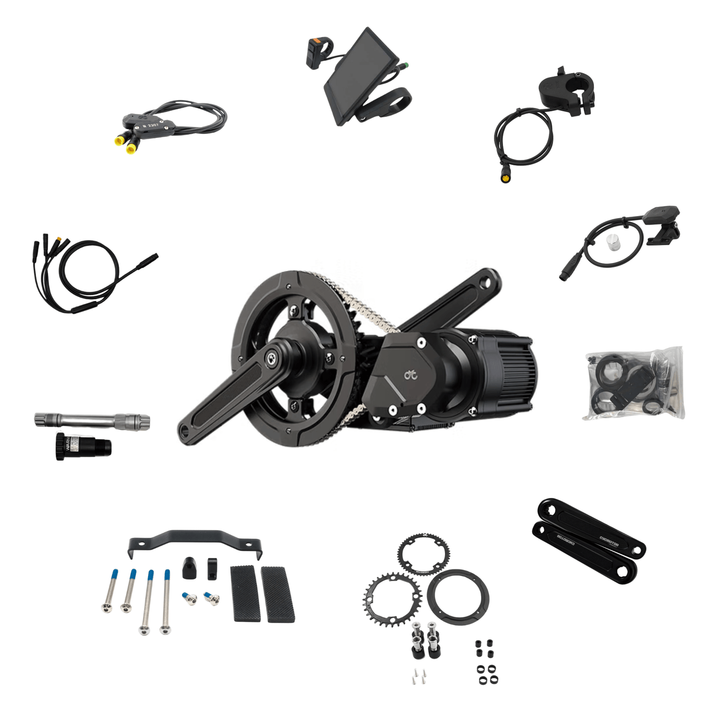 CYC X1 Pro Gen 4 Mid Drive eBike Conversion Kit — Cap Rouge