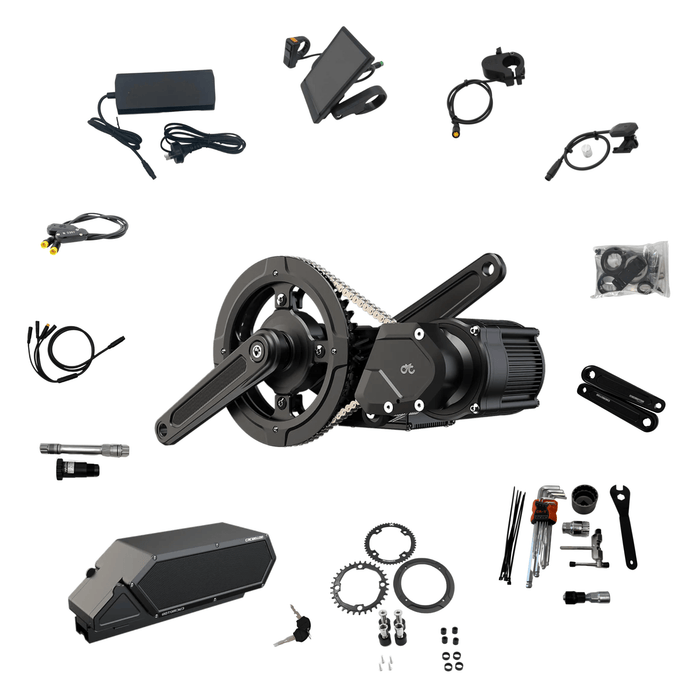 CYC X1 Pro Gen 4 Mid Drive eBike Conversion Kit With CYC Battery + Charger