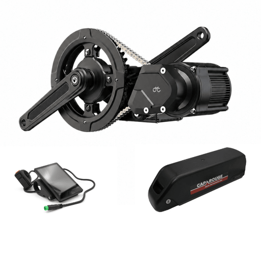 CYC X1 Pro Gen 4 Mid Drive eBike Conversion Kit With 72V 10Ah Battery - Cap Rouge