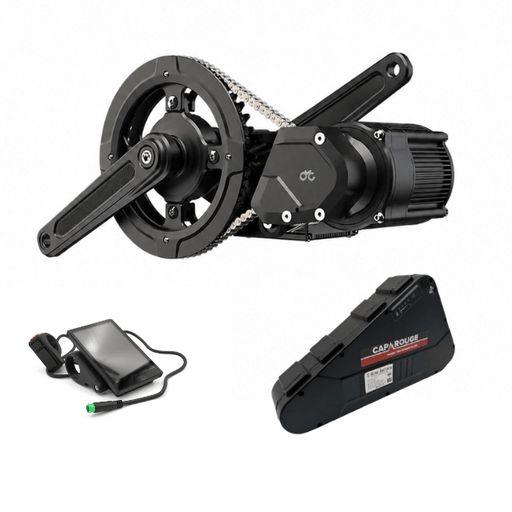 CYC X1 Pro Gen 4 Mid Drive eBike Conversion Kit With 72V 20Ah Battery - Cap Rouge