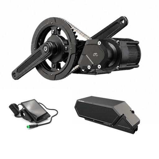 CYC X1 Pro Gen 4 Mid Drive eBike Conversion Kit With CYC Battery + Charger - Cap Rouge