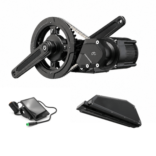 CYC X1 Pro Gen 4 Mid Drive eBike Conversion Kit With CYC Battery + Charger - Cap Rouge