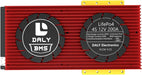 DALY 12S 36V 200A Smart LiFePO4 BMS with Bluetooth Balancing Function - Cap Rouge