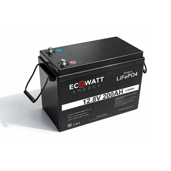 EcoStore 200Ah 12.8V LiFePO4 Battery - Cap Rouge