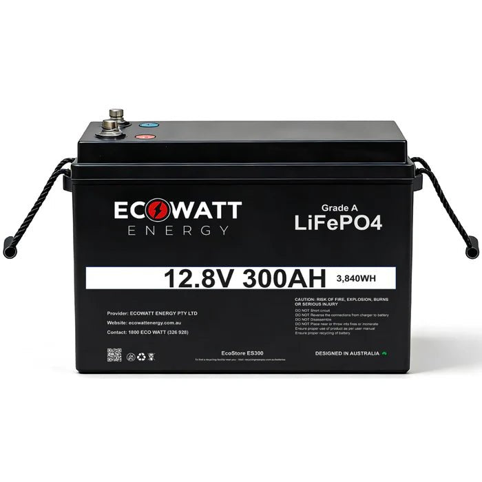 EcoStore 300Ah 12V LiFePO4 Battery - Cap Rouge