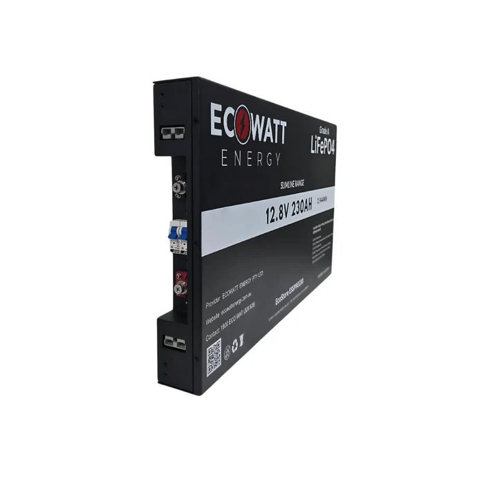 EcoStore Slimline PRO 230Ah 12V LiFePO4 Battery - Cap Rouge