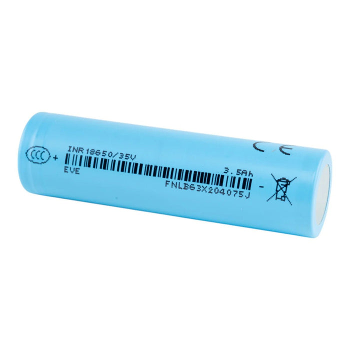EVE 35V 18650 3500mAh 10A Battery - Cap Rouge