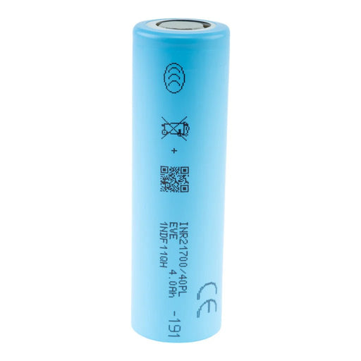 EVE 40PL 21700 4000mAh 70A Battery - Cap Rouge