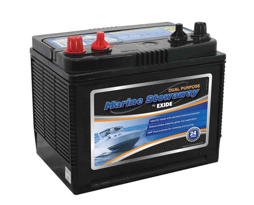 Exide Batteries Stowaway MSDP24 Marine Battery - Cap Rouge