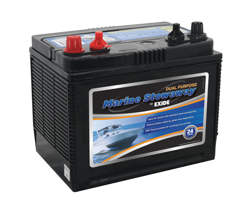 Exide Batteries Stowaway MSDP24 Marine Battery - Cap Rouge
