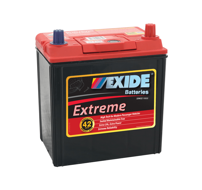 Exide Extreme X40CPMF 12 Volt 400 CCA - Cap Rouge