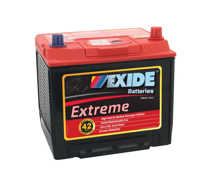 EXIDE Extreme X56CMF 12 Volt 630 CCA - Cap Rouge