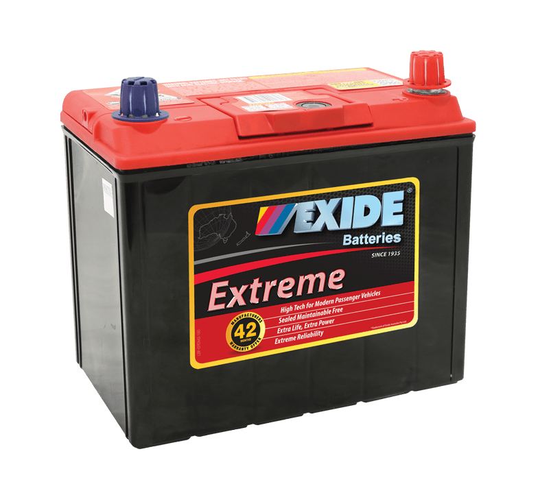 EXIDE Extreme X60CMF 12 Volt 480 CCA - Cap Rouge