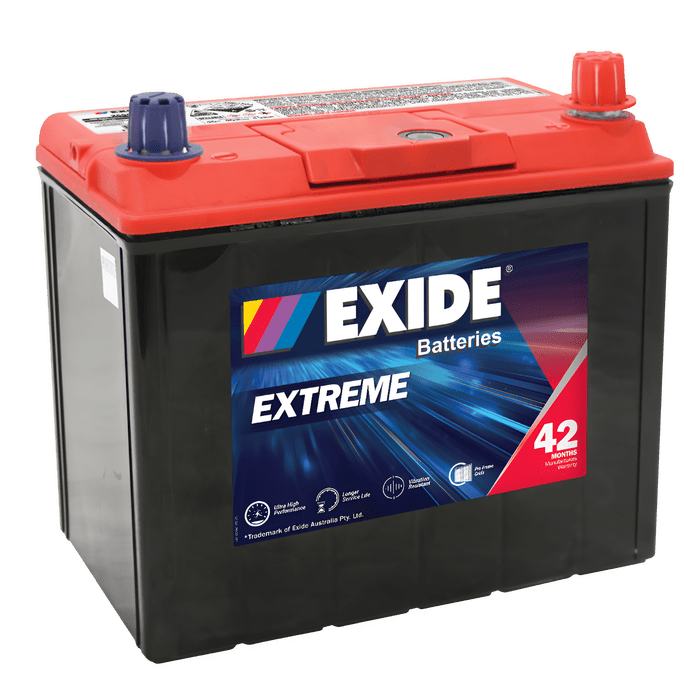 Exide Extreme X60CMF Vehicle Battery - Cap Rouge