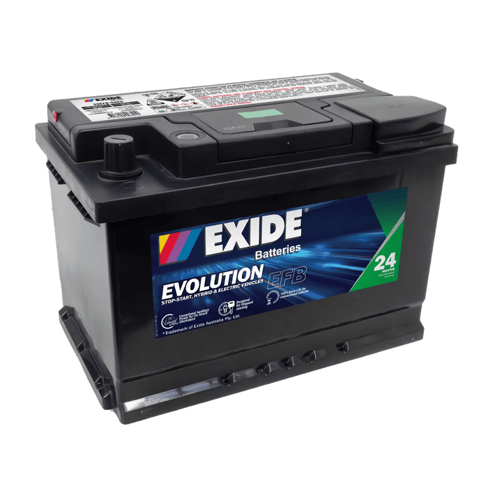 Exide SSEFB-66EU 12V, 720CCA Stop-Start Battery - Cap Rouge