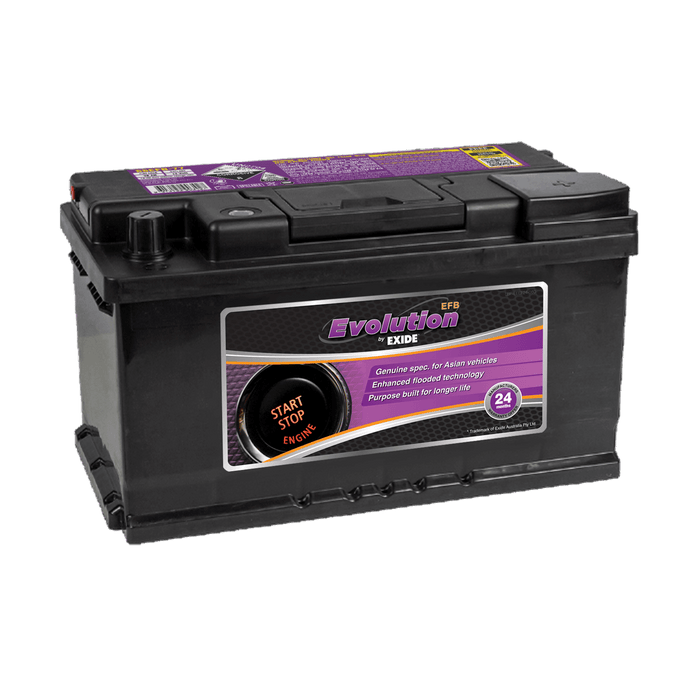 Exide SSEFB - 77 730CCA 75AH - Cap Rouge