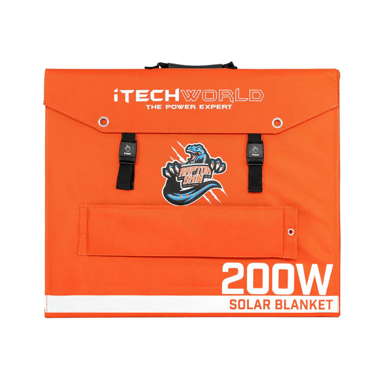 iTechWorld 200W Solar Blanket with Raptor Skin - Cap Rouge