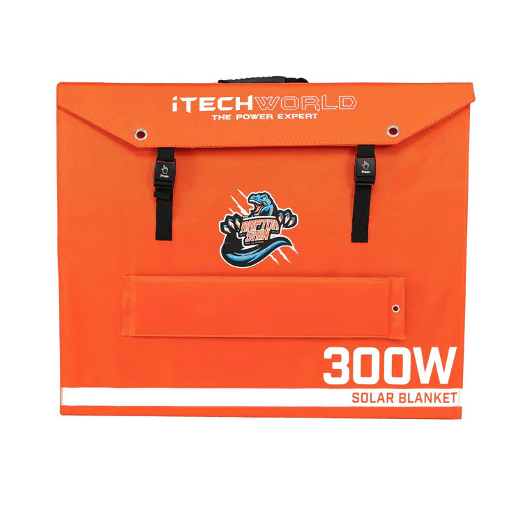 iTechWorld 300W Solar Blanket with Raptor Skin - Cap Rouge