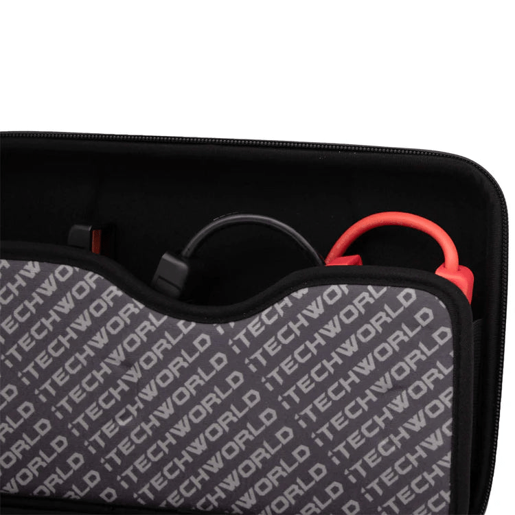 iTechWorld JS60 Lithium Jump Starter and Backup Power Bank with Heavy - Duty Case 1500A - Cap Rouge