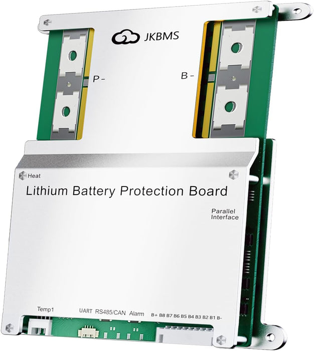 JK BMS 4S to 8S 200A (350A Peak) Smart LiFePO4 BMS with 2A Active Balancer - Cap Rouge