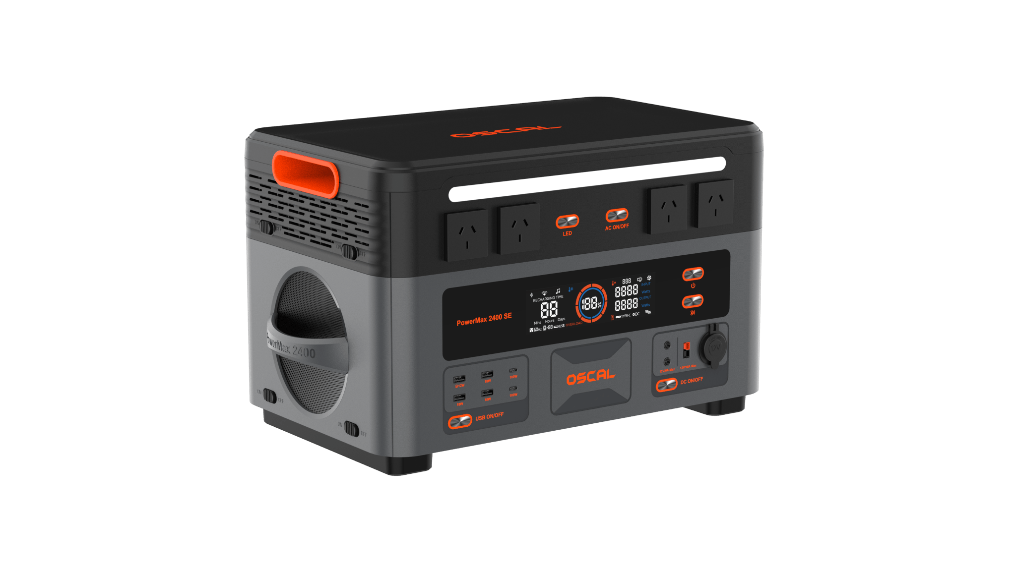 OSCAL PowerMax 2400SE - Cap Rouge