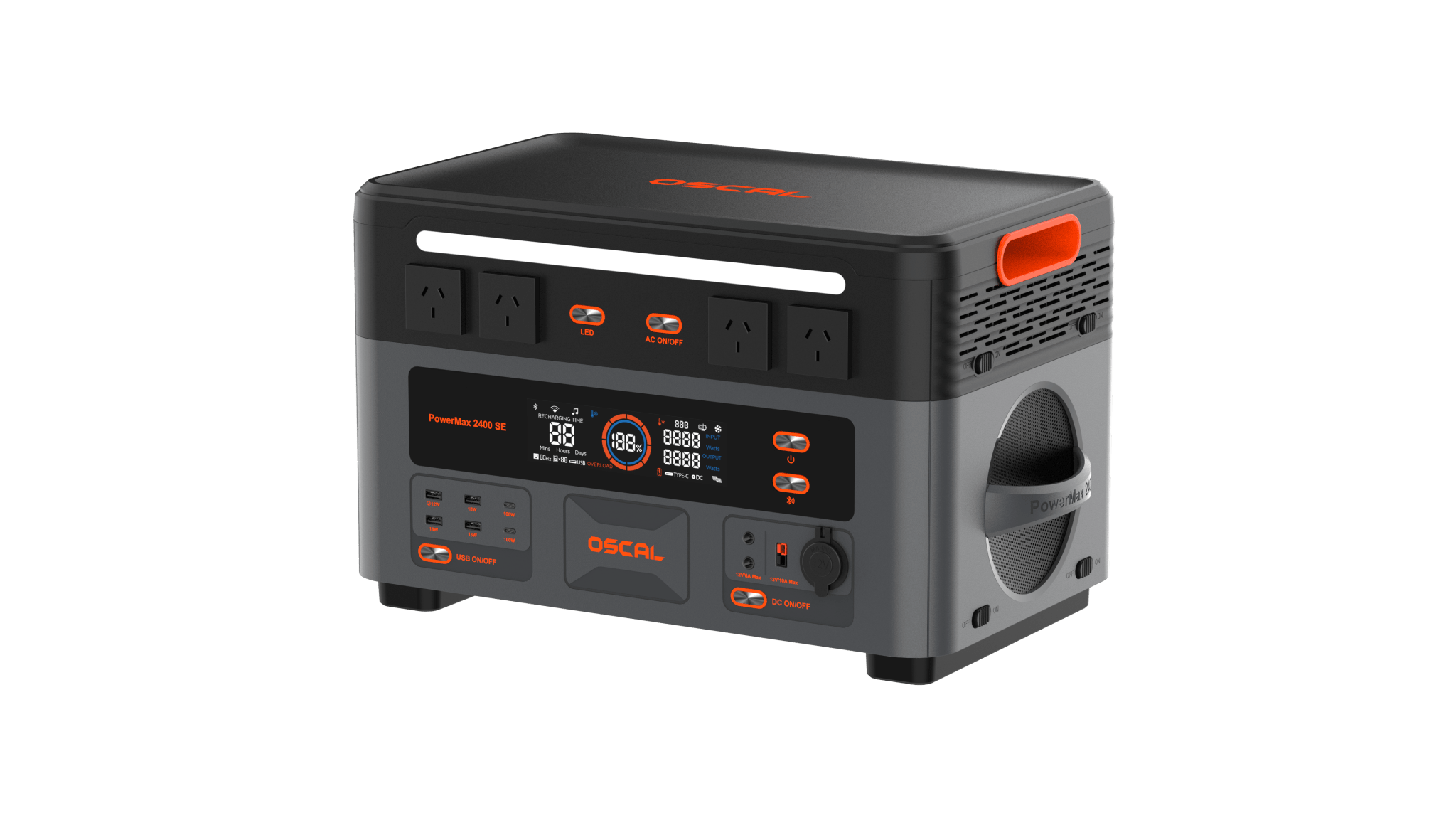 OSCAL PowerMax 2400SE - Cap Rouge