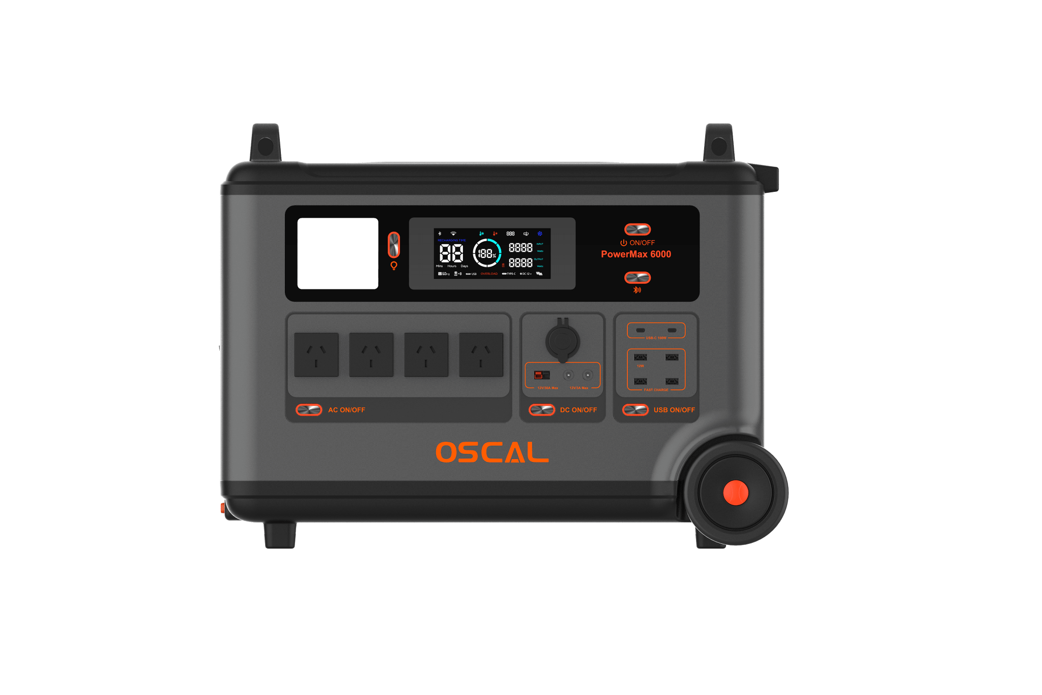 OSCAL PowerMax 6000 - Cap Rouge