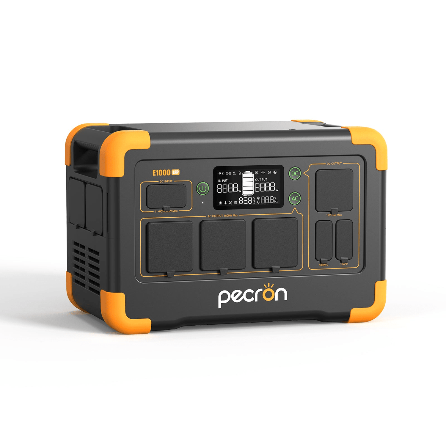 Pecron E1000LFP Portable Power Station | 1800W 1024Wh - Cap Rouge