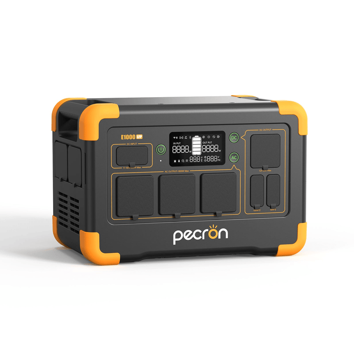 Pecron E1000LFP Portable Power Station | 1800W 1024Wh - Cap Rouge