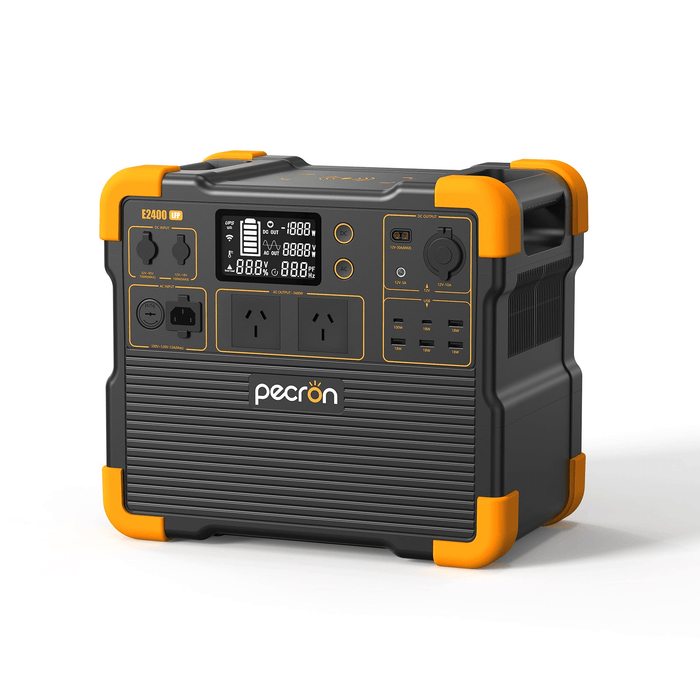 Pecron E2400LFP Portable Power Station | 2400W 2048Wh - Cap Rouge