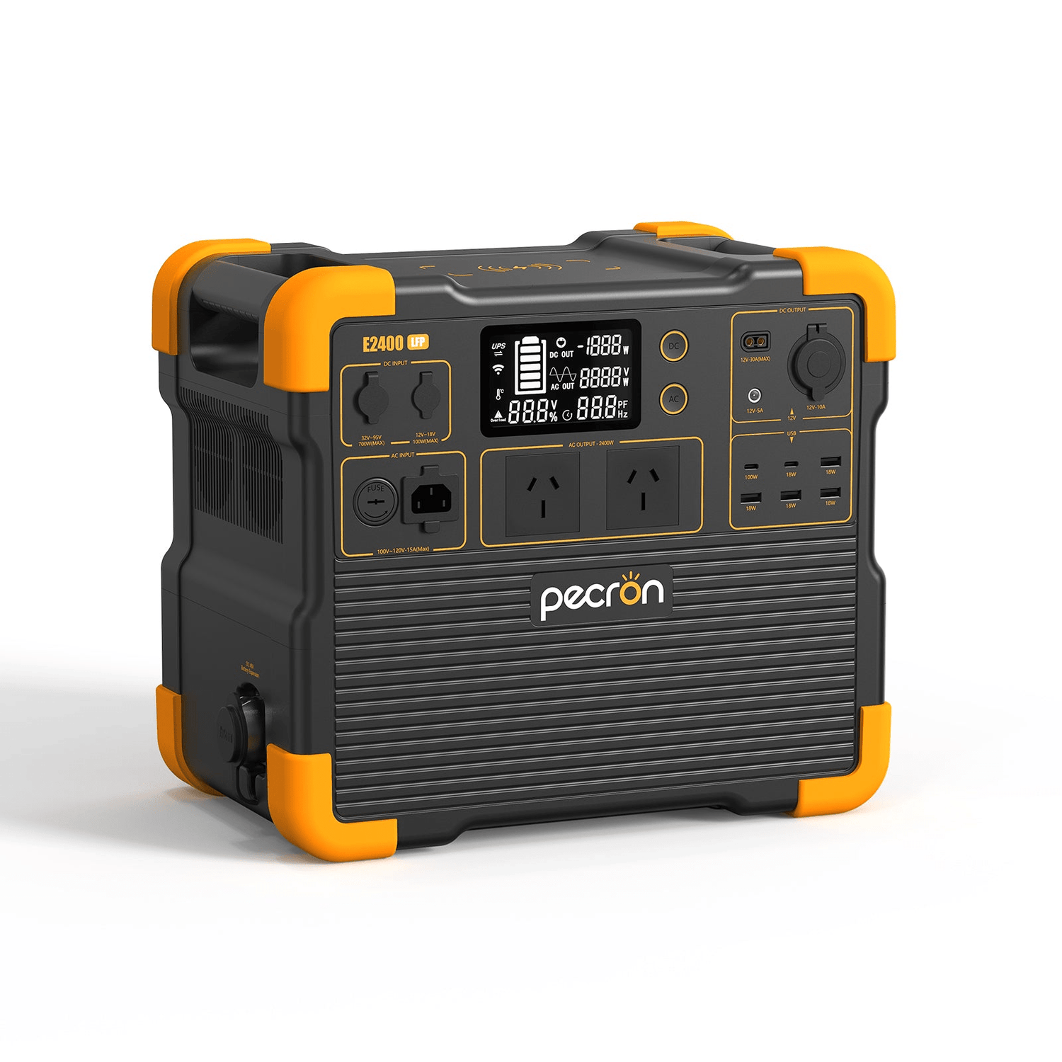 Pecron E2400LFP Portable Power Station | 2400W 2048Wh - Cap Rouge