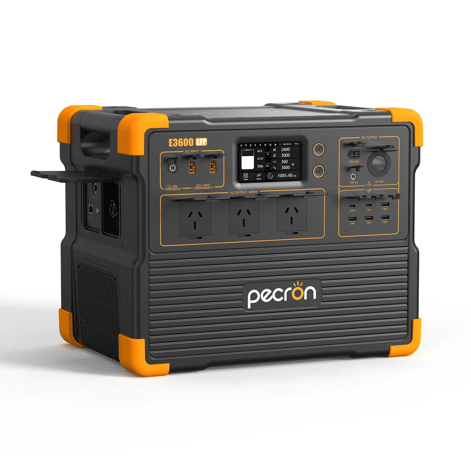 Pecron E3600LFP Portable Power Station | 3200W 3600Wh - Cap Rouge